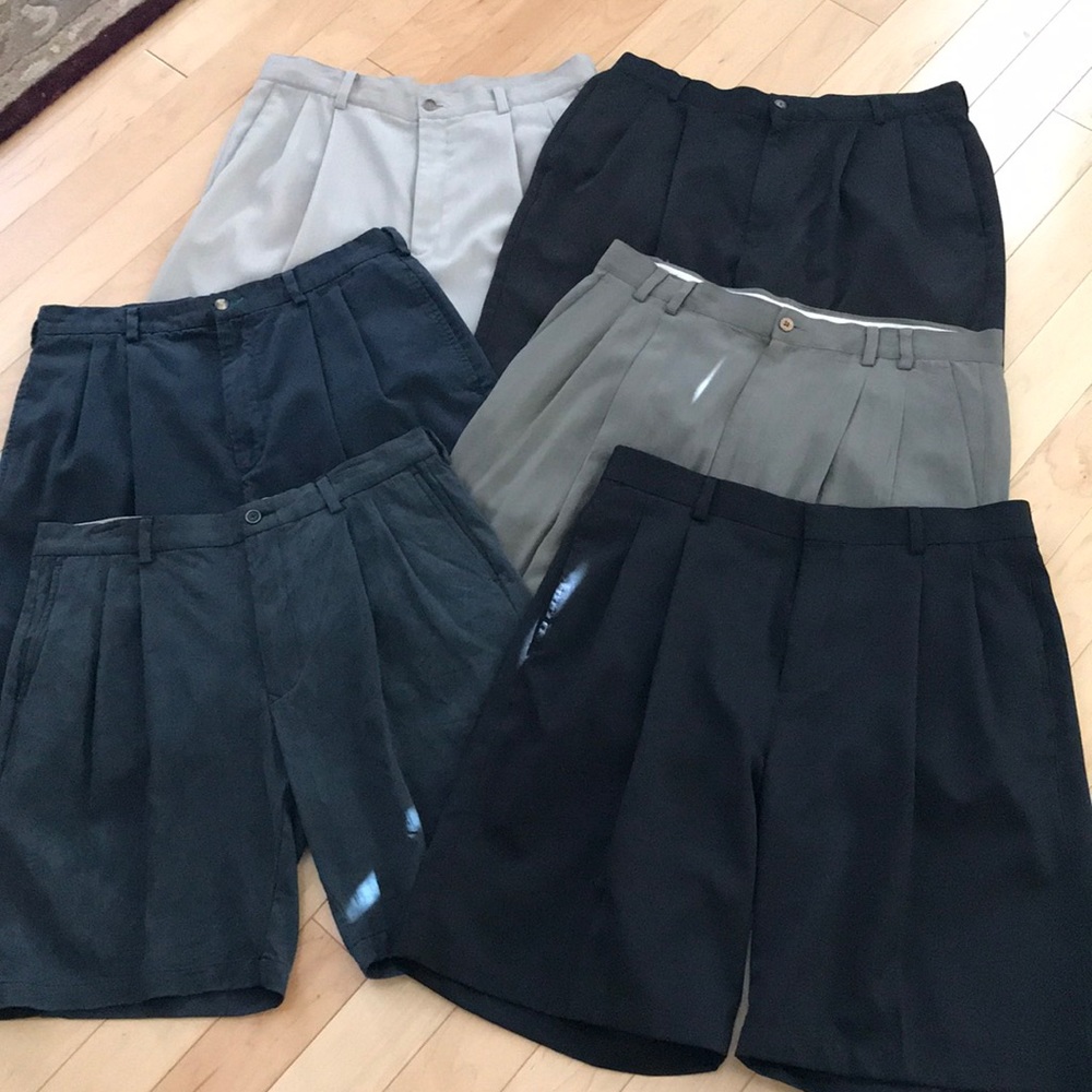 Golf shorts, men’s size 34” various brands